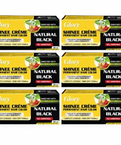 GLORY - SHINEE CREME - BLACK 6 X 28ML